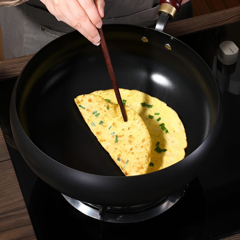 กระทะเหล็กตีมือ