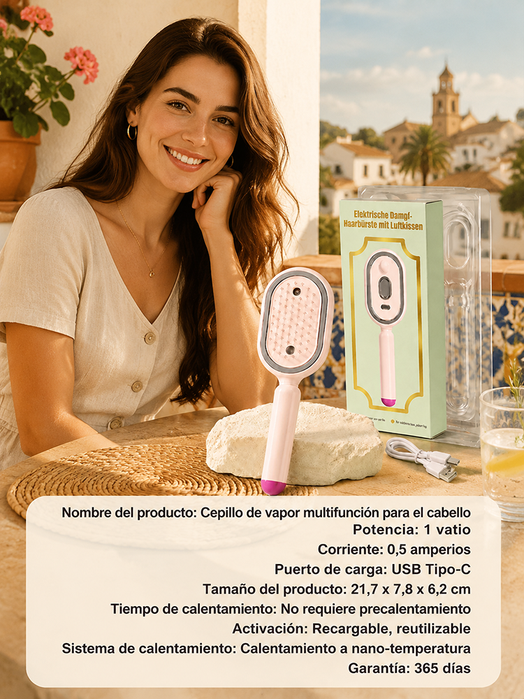 Peine de vapor multifuncional