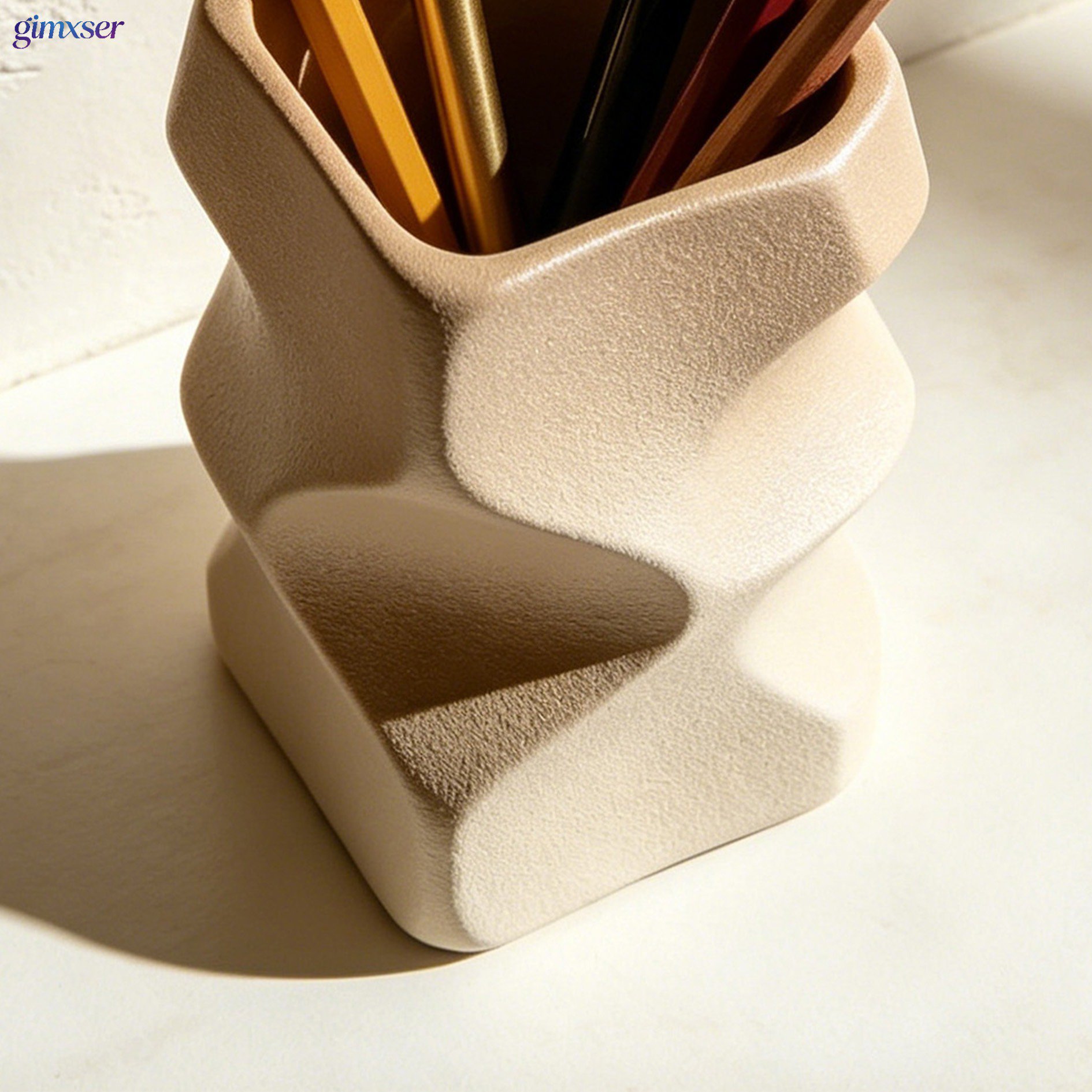 Multifunctional office pen holder