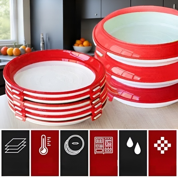 주방에서 사용 중인 진공 보관 트레이