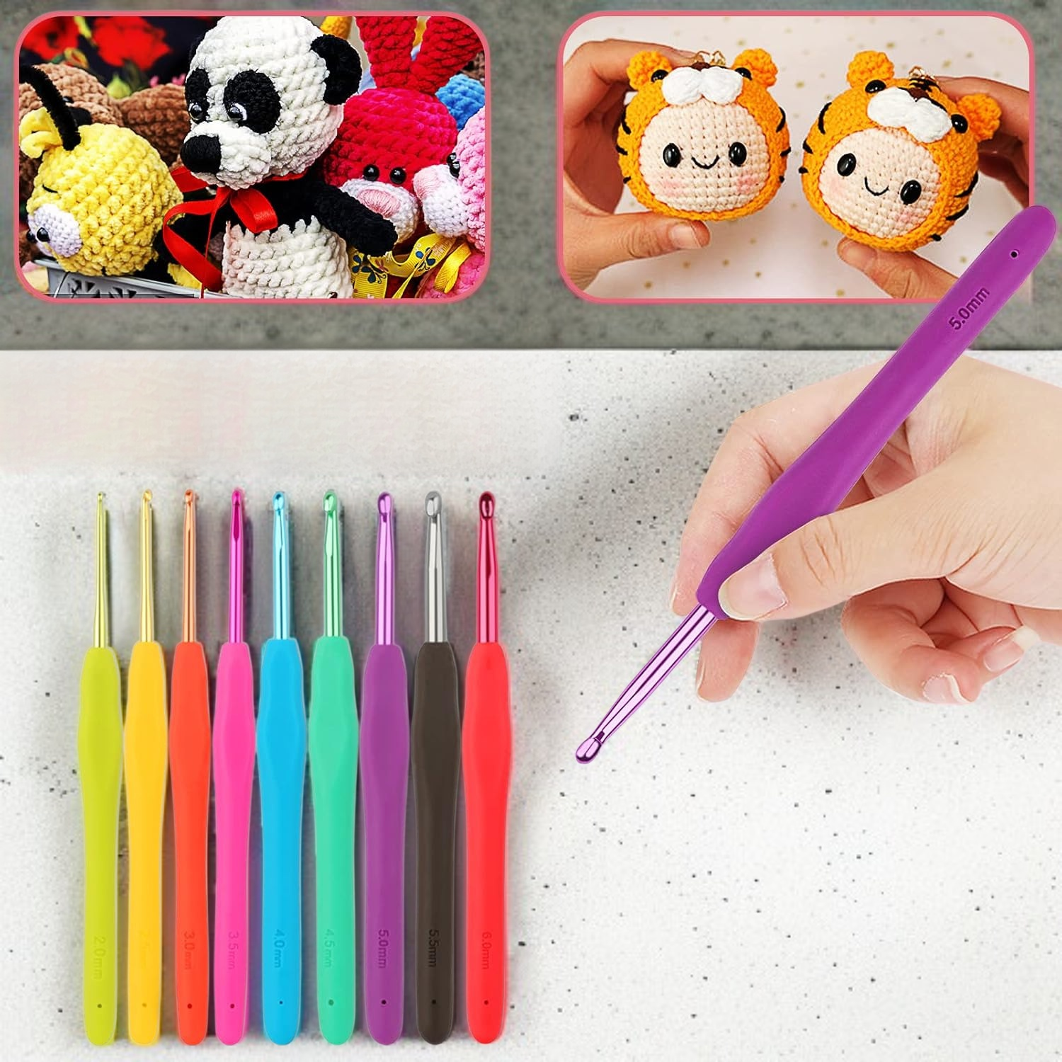 DIY 크로셰 키트 패키지 디자인