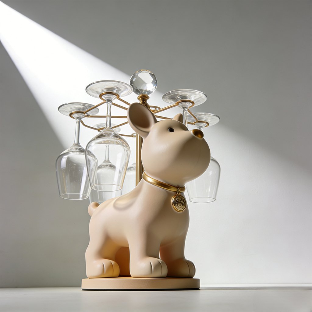 ワイングラスハンガーセット3個入りの全体画像