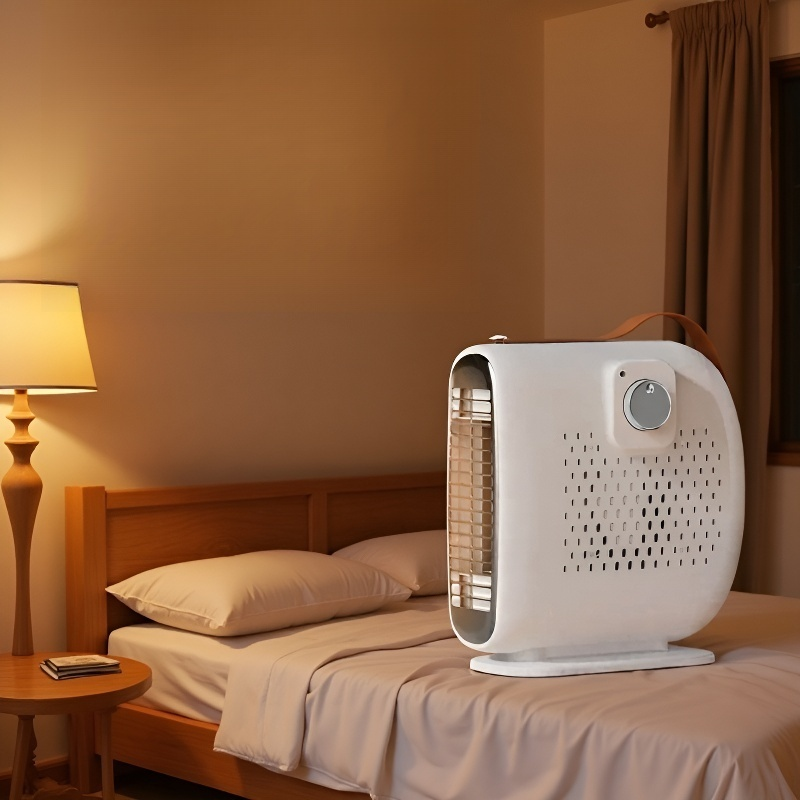 一定温度省エネ丸月温風送風機