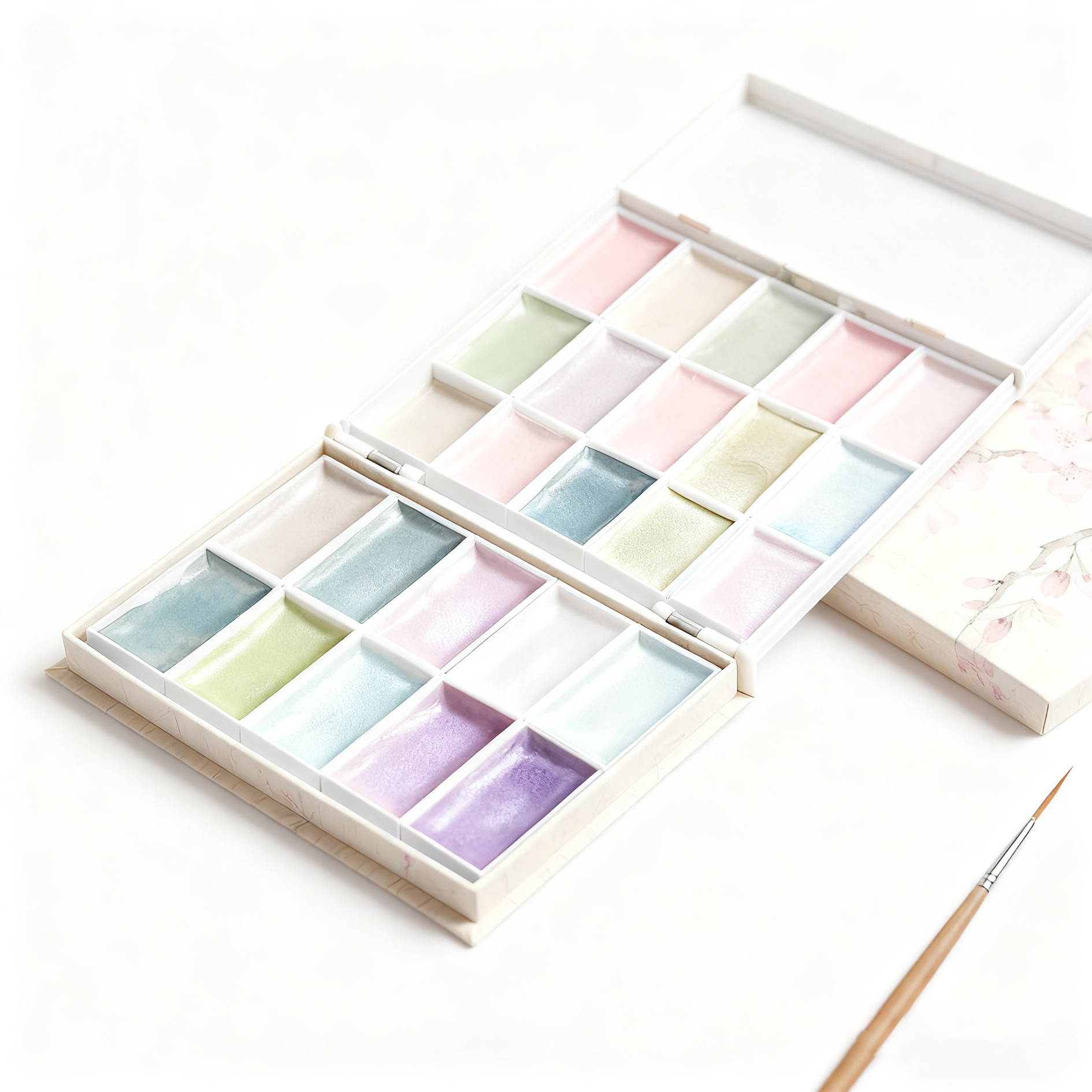 携帯用水彩絵具ボックス 外観写真