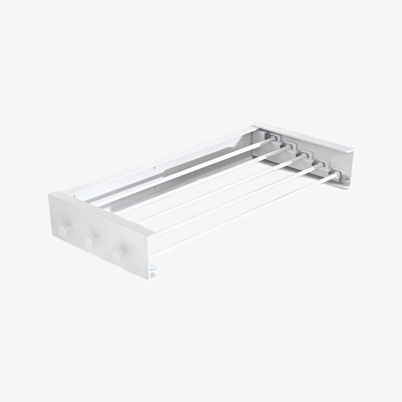 Foldable Wall-mounted Drying Rack for Clothes and Bedding