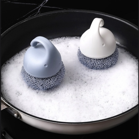 短い柄のクリーニングボール