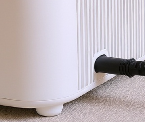 가정용 소형 무소음 전기히터 전면 이미지