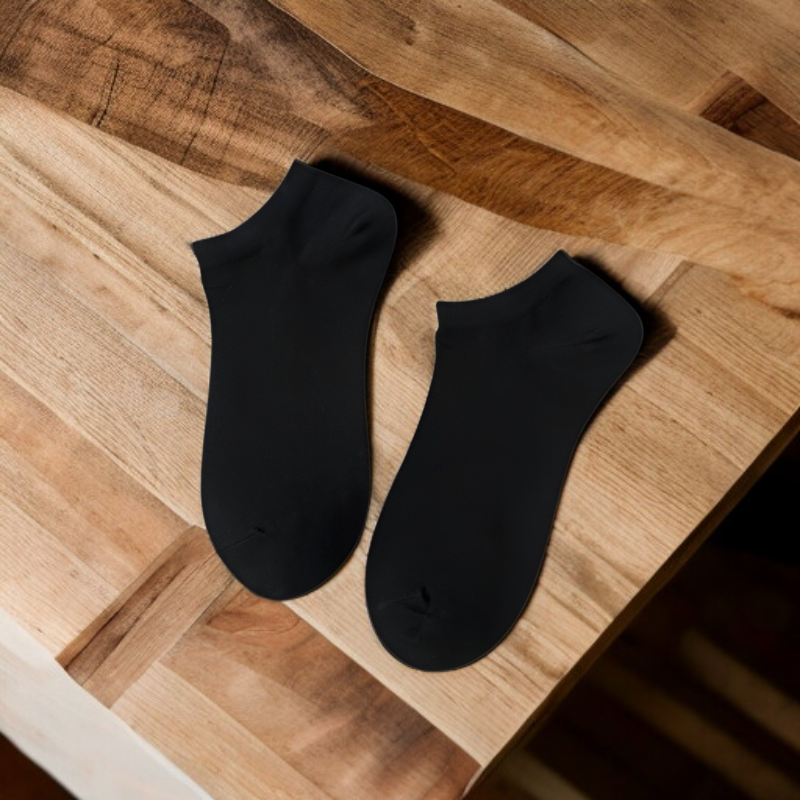 솔리드 컬러 니삭스