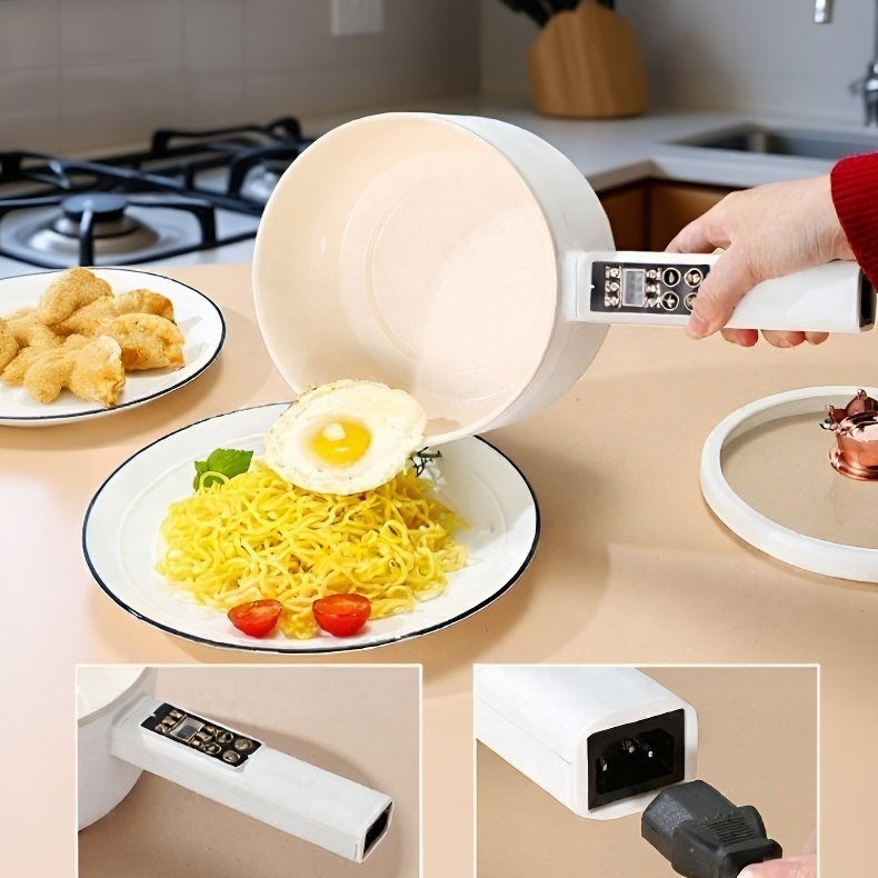  スマート電気調理鍋  多機能スマートクッキングポット