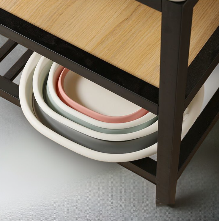 キャンプ場で活躍するポータブル洗濯槽