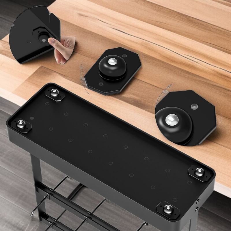 取り外し可能なフックコーヒーカップラックホームキッチン多層パンチフリーマグラック雑貨収納ラック