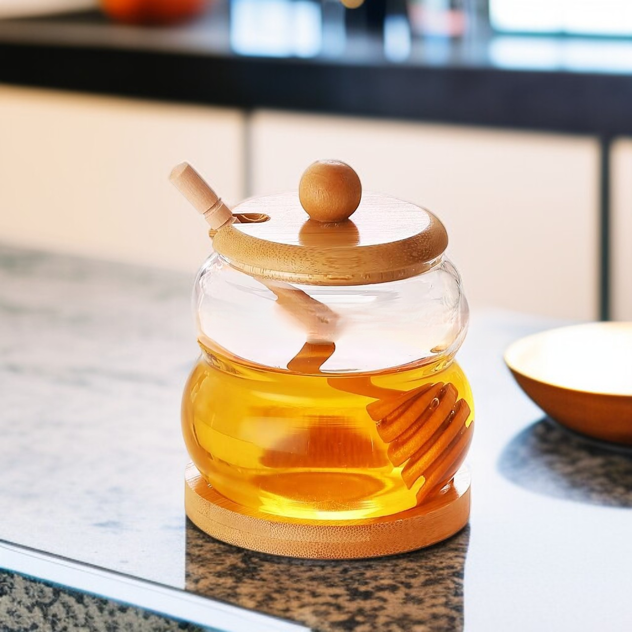 Rührstab im Honigglas – Praktische Anwendung