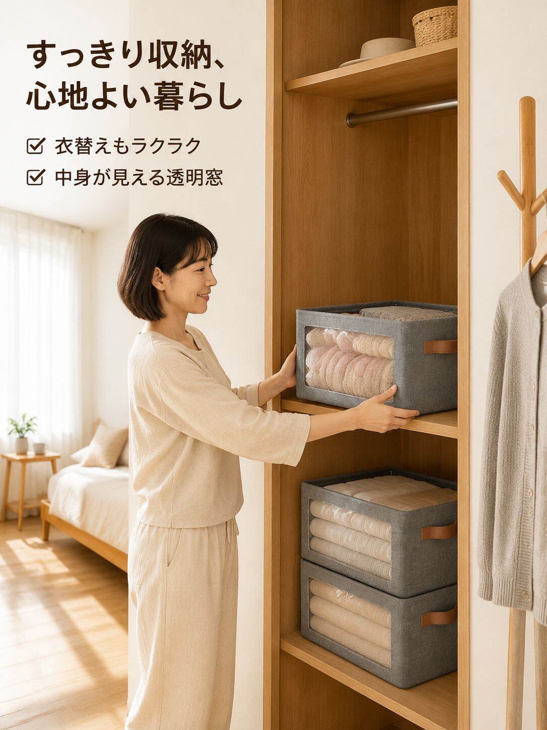 折りたたみ収納ボックス