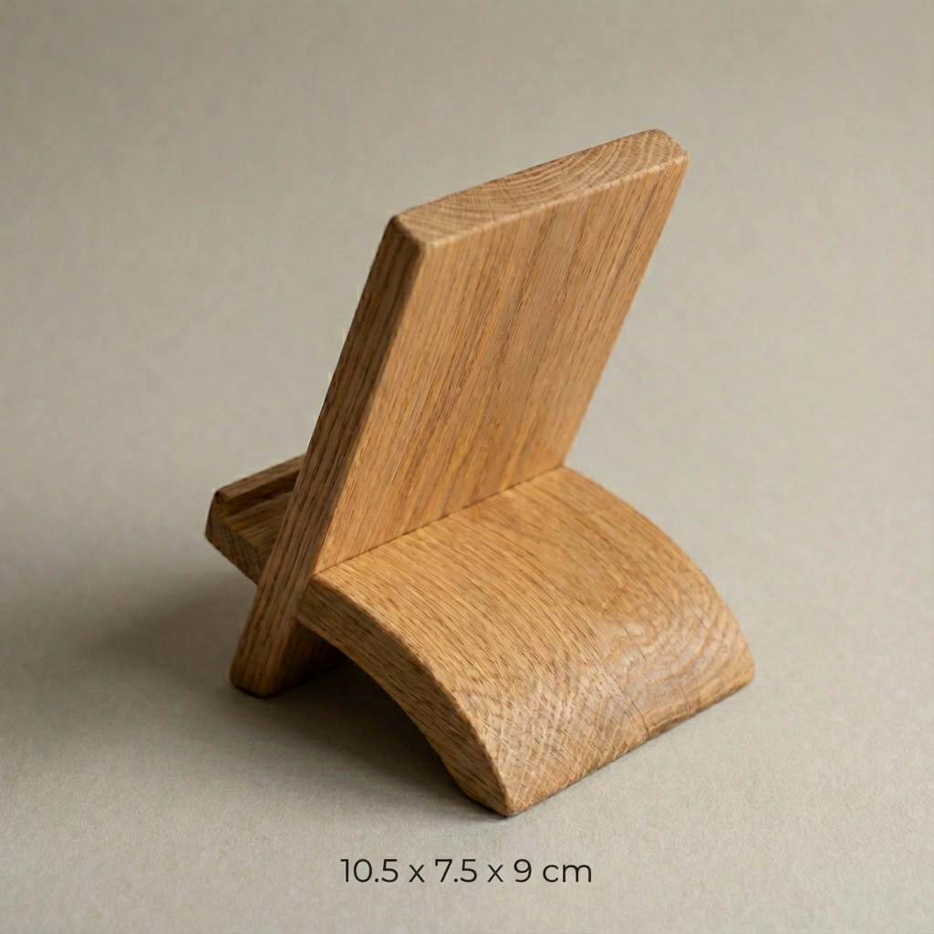 ที่วางโทรศัพท์ไม้