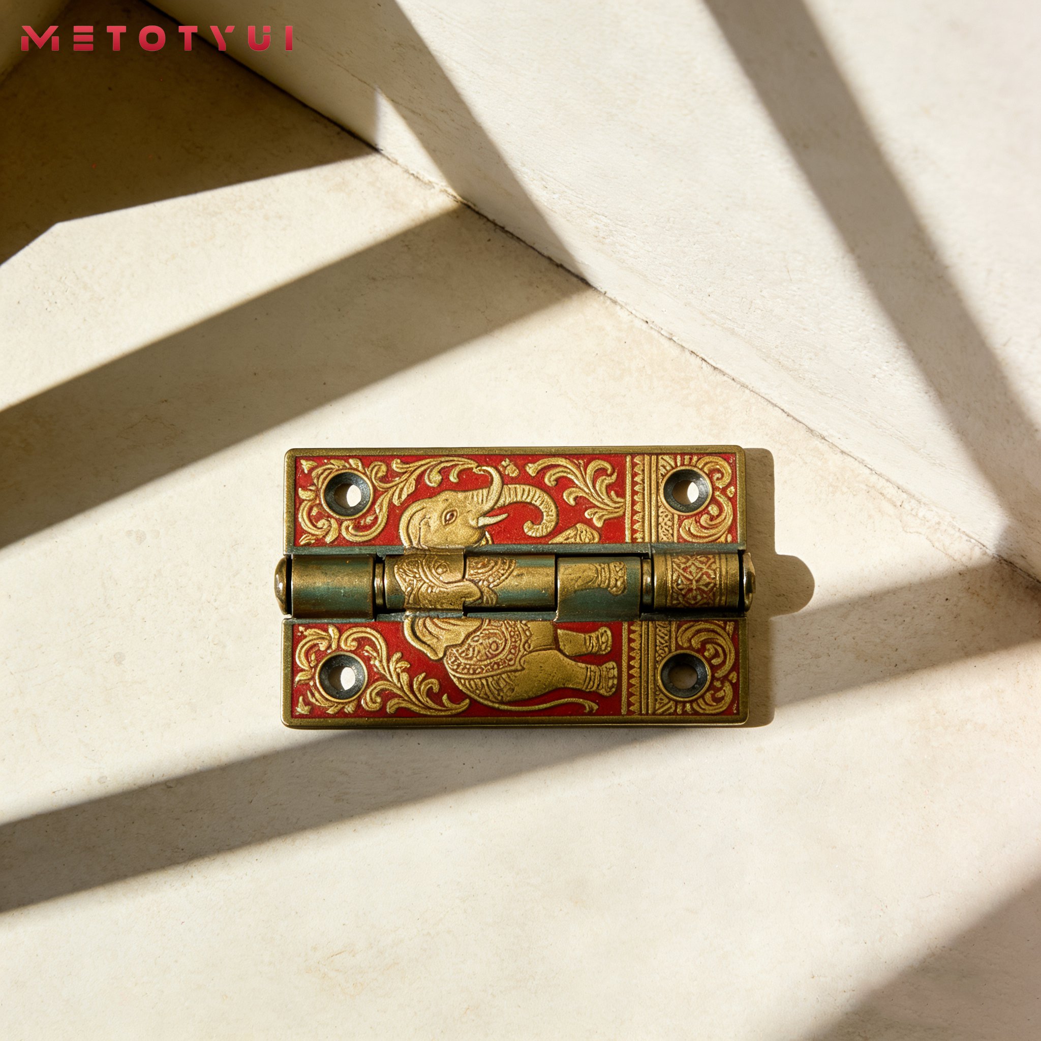 บานพับสแตนเลส 304 แบบไร้เสียง บานพับแบบลูกปืนหนา (แพ็ค 10 ชิ้น)