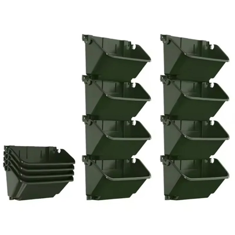 수직 벽걸이 초본 화분 세트