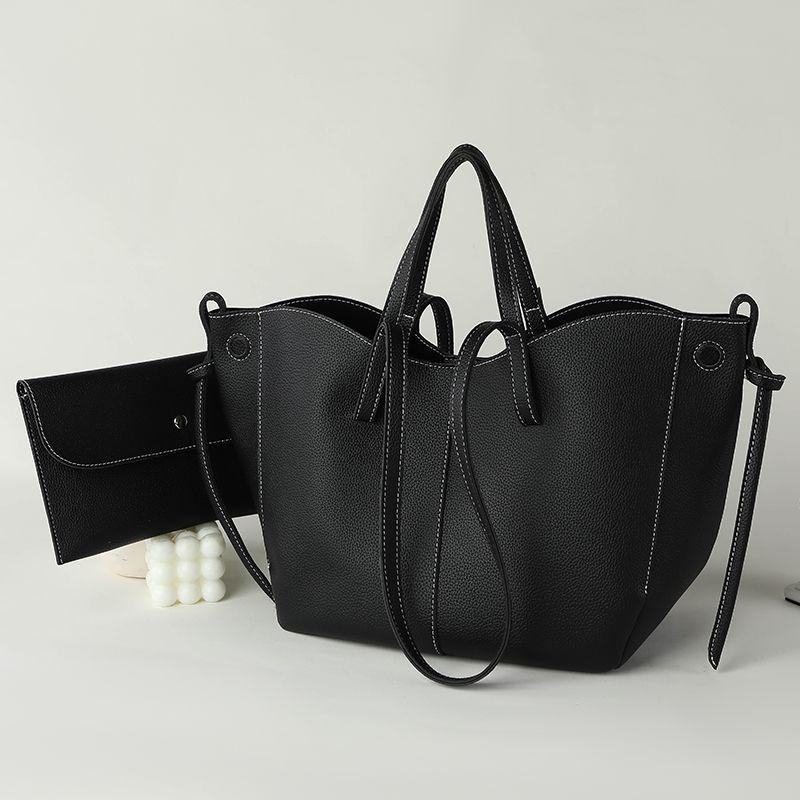 手提包托特大容量單肩時尚女包高級通勤腋下包