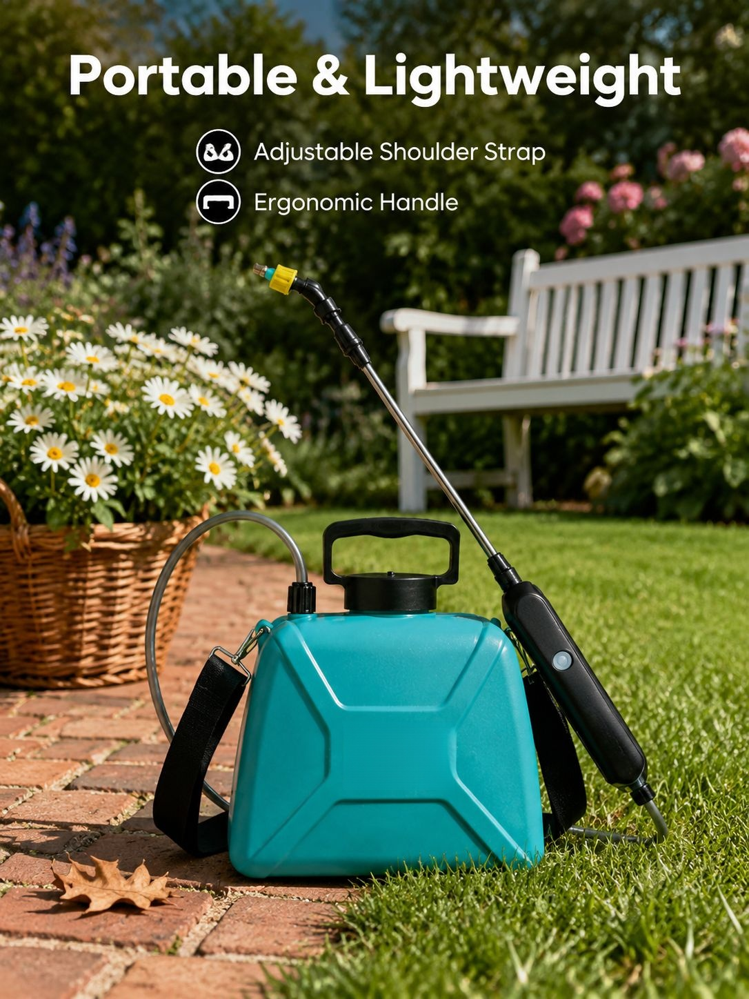 Household Electric Garden Sprayer for Watering and Disinfection