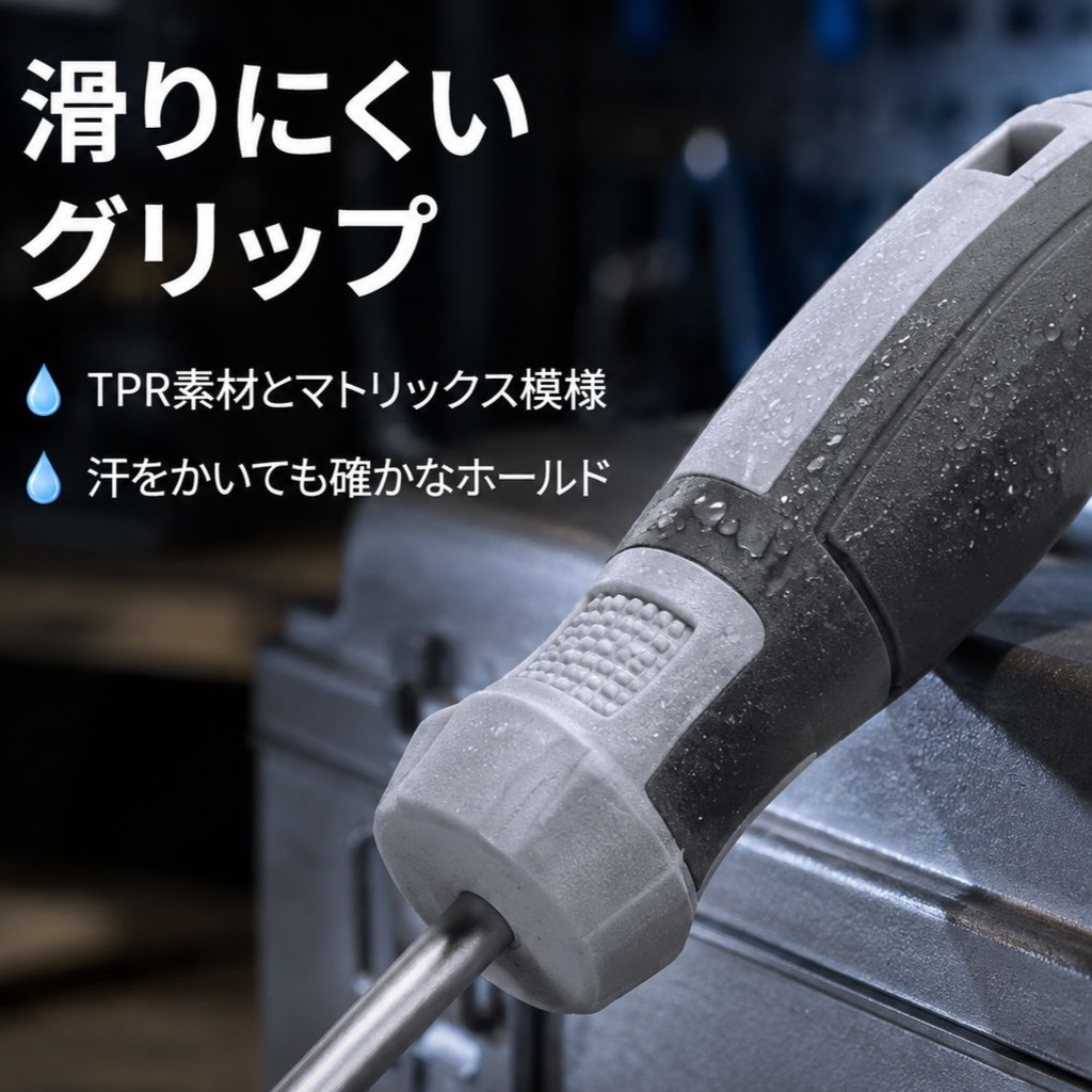 強力マグネット付きドライバーセット プラスマイナス 家庭用パソコン修理工具