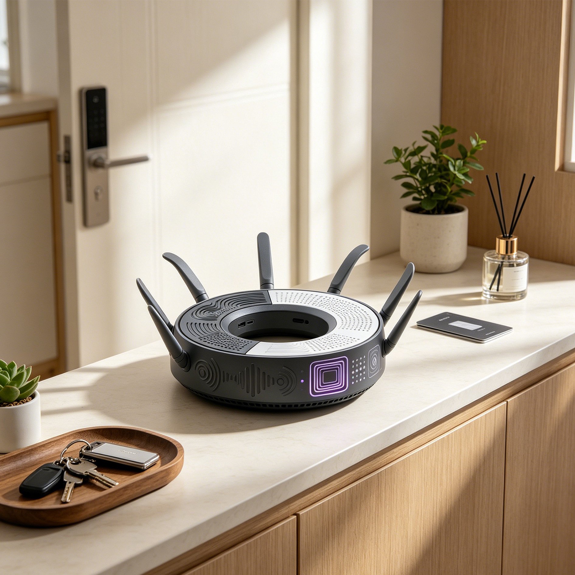 최신형 라우터 정면 이미지