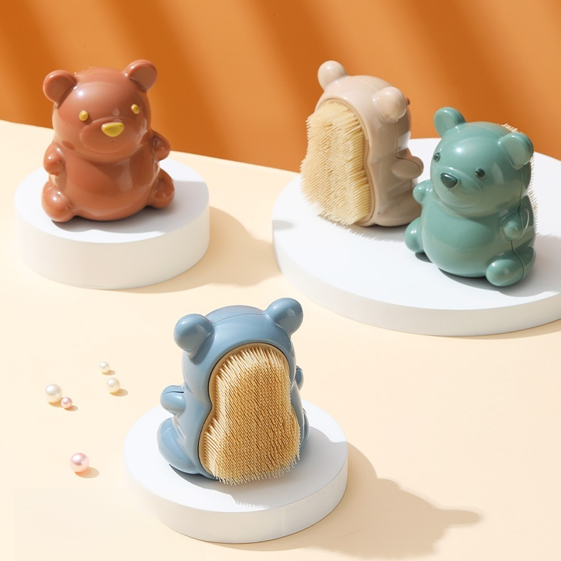 小熊洗手刷兒童指甲縫清潔刷