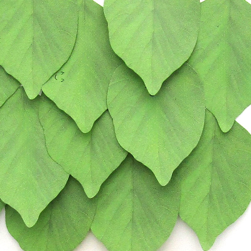 소원 메모지 나뭇잎 형태 메모장