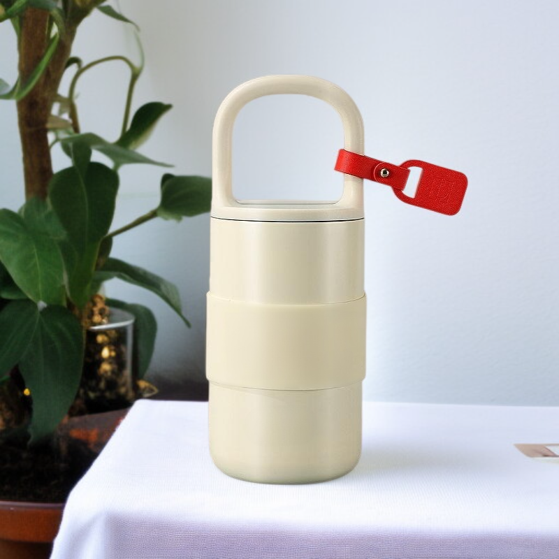 316不鏽鋼高顏值便攜大容量學生咖啡杯