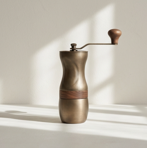 ポータブル手挽きコーヒーミル本体の画像