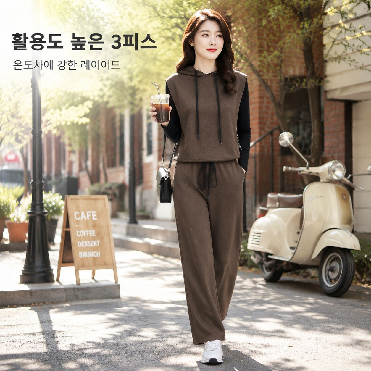 패션 만능 와이드 팬츠 3종 세트
