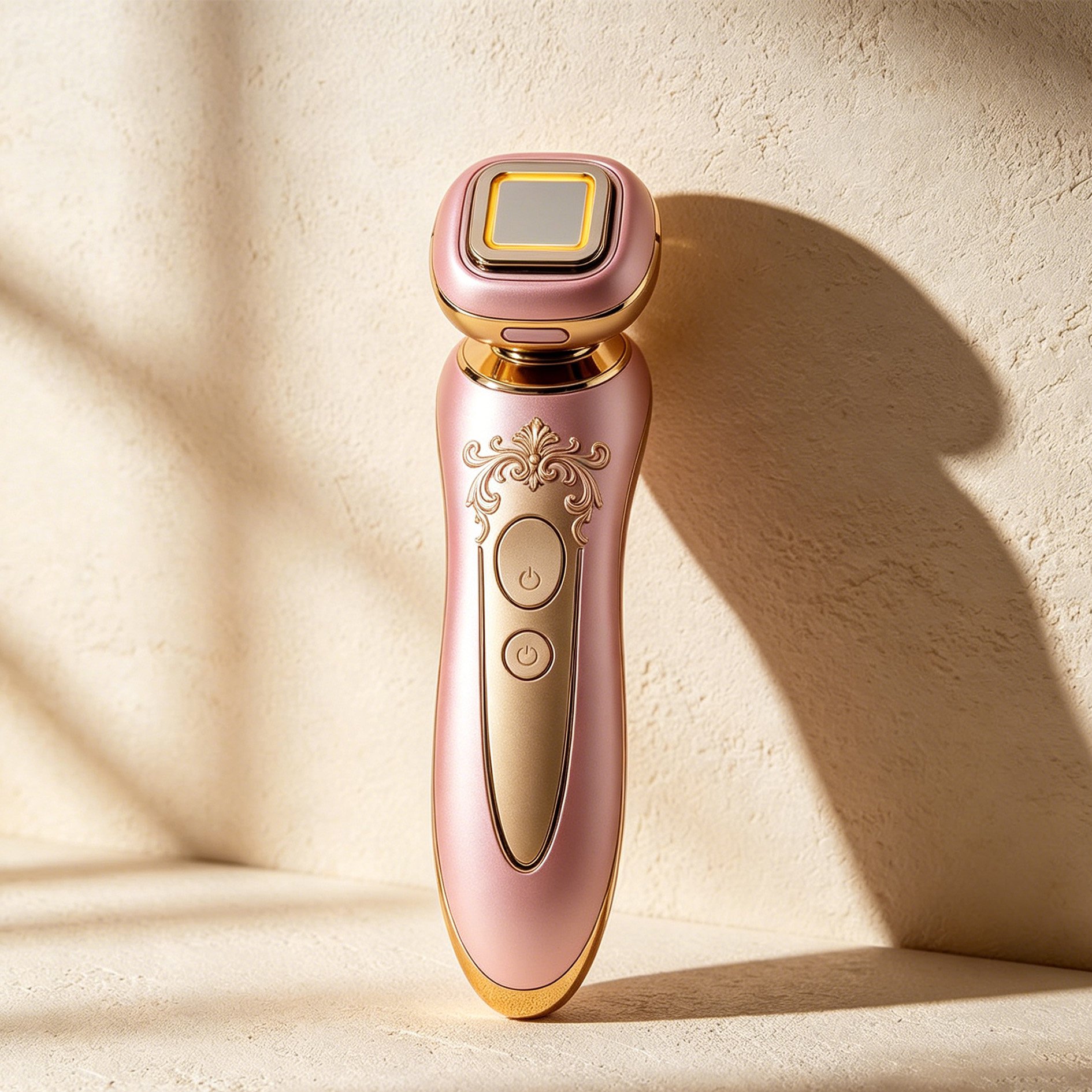 Portable facial beauty device for at-home skincare