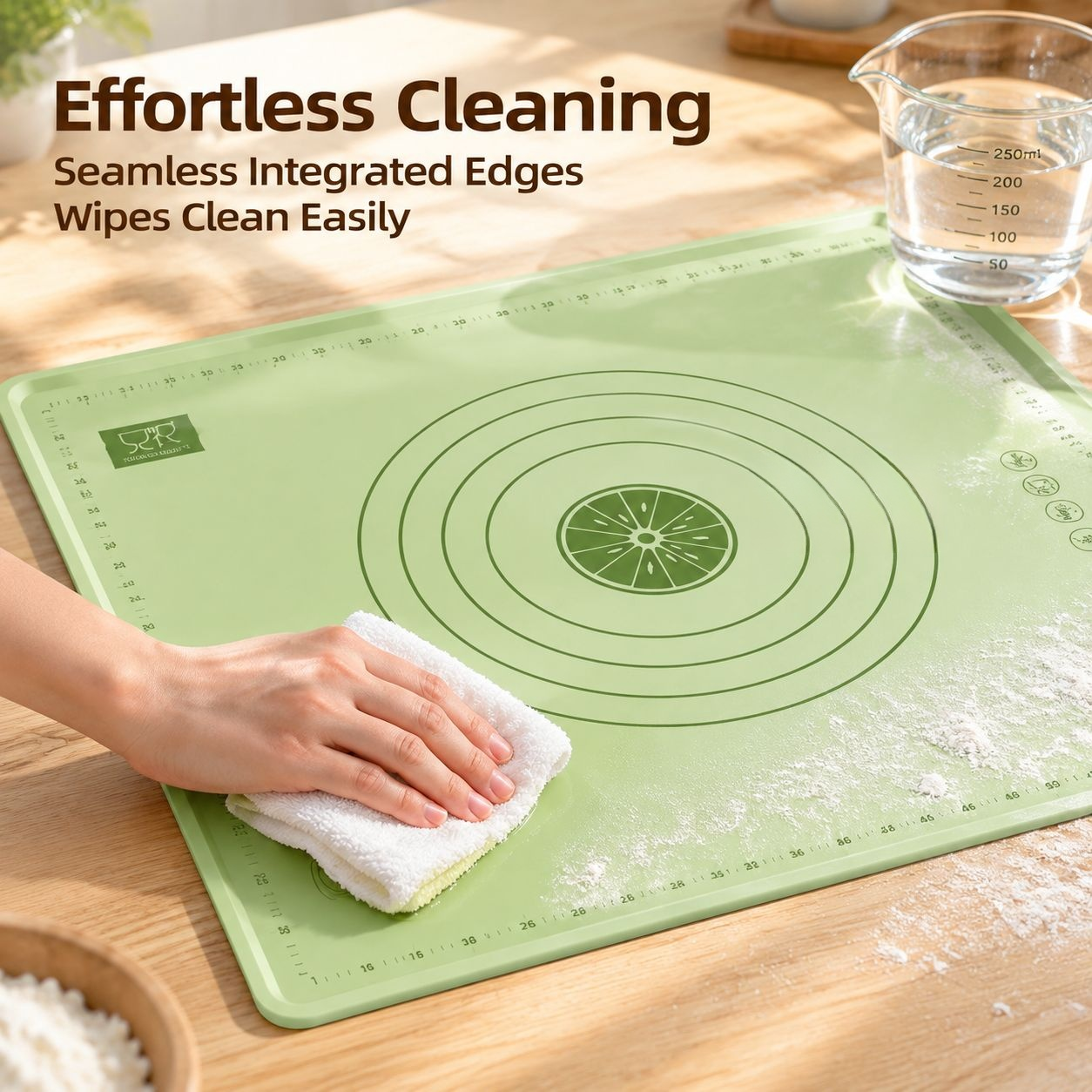 Non-slip Silicone Dough Rolling Mat
