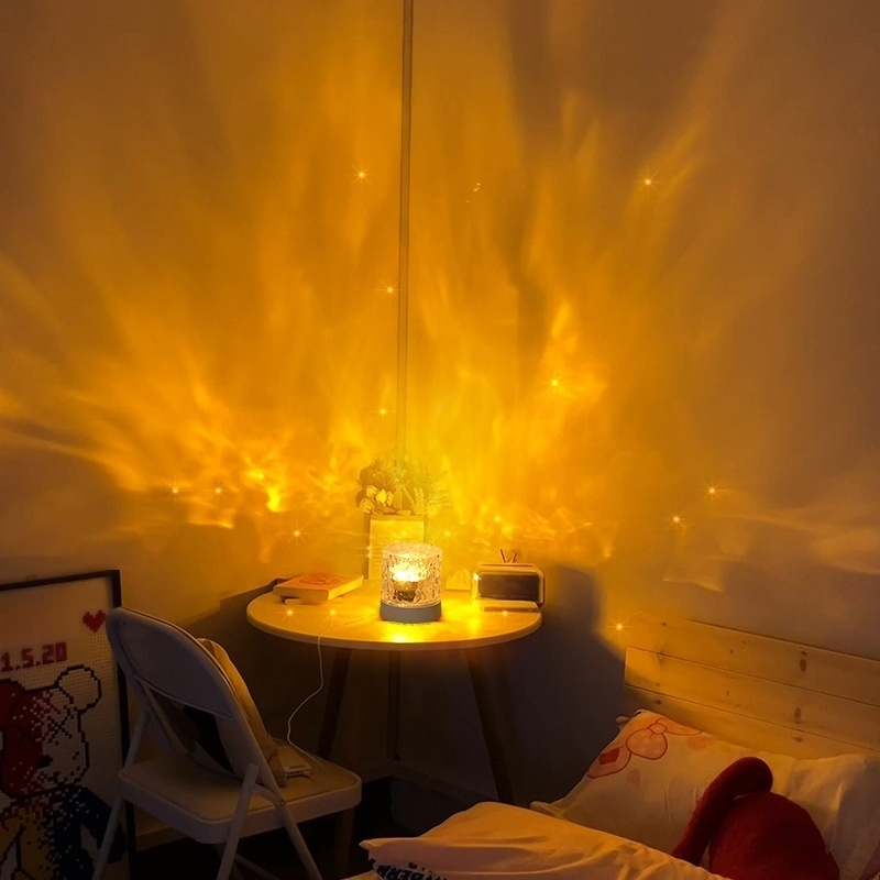 Flame-Enclosed Desk Table Lamp