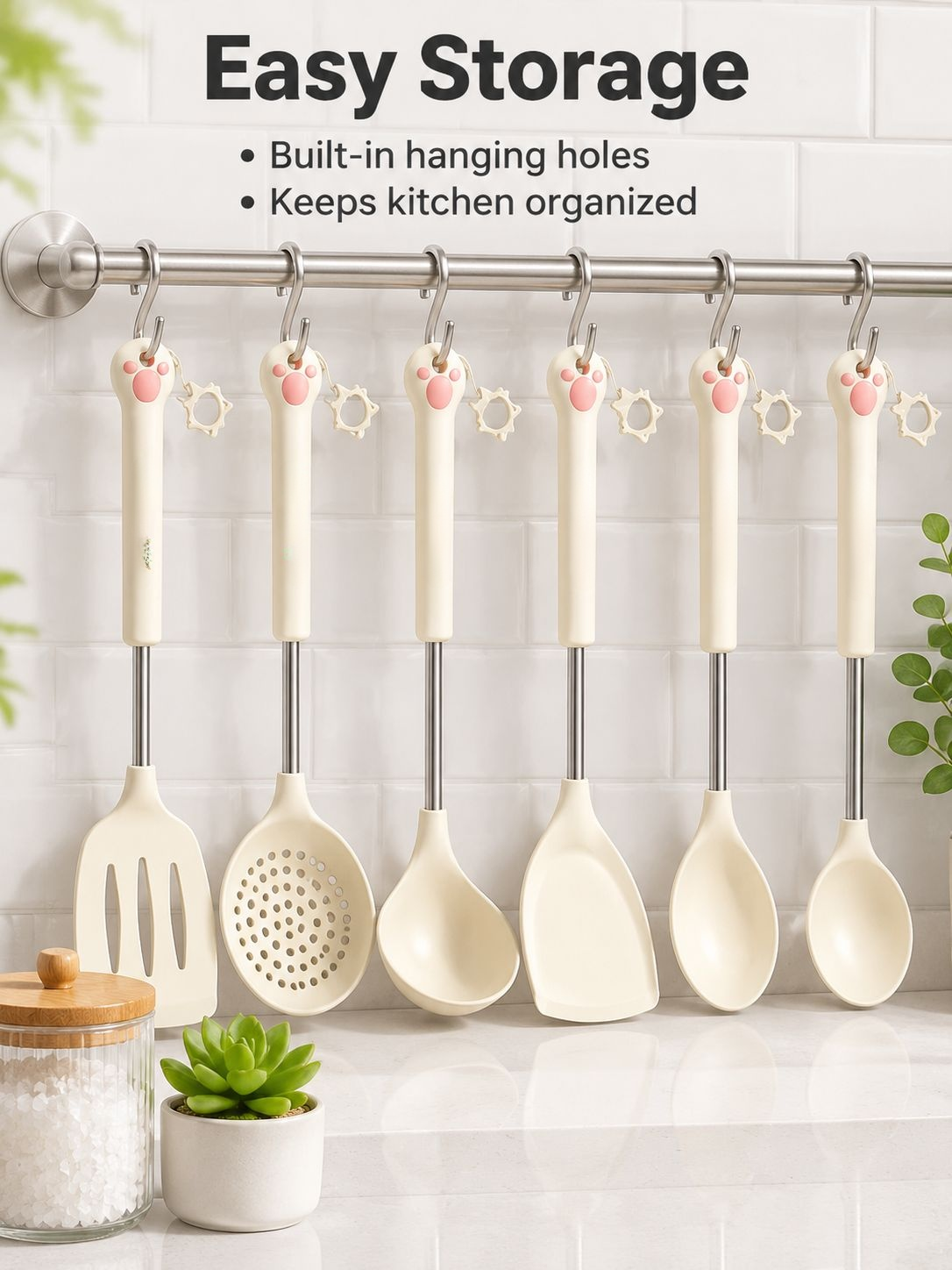Food Grade Silicone Kitchen Utensil Set