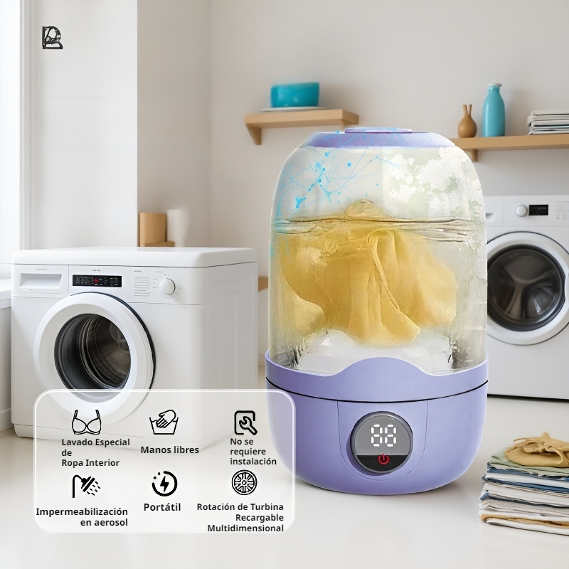 Lavadora automática inalámbrica para ropa interior