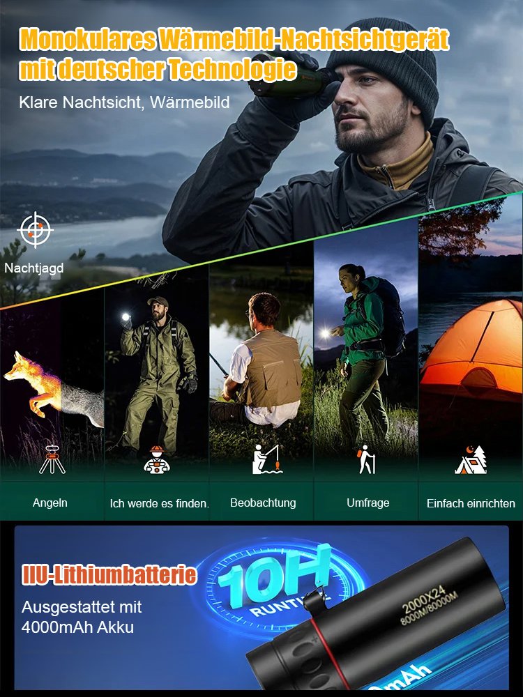 Deutsche Technologie Wärmebildmonokular Nachtsichtgerät
