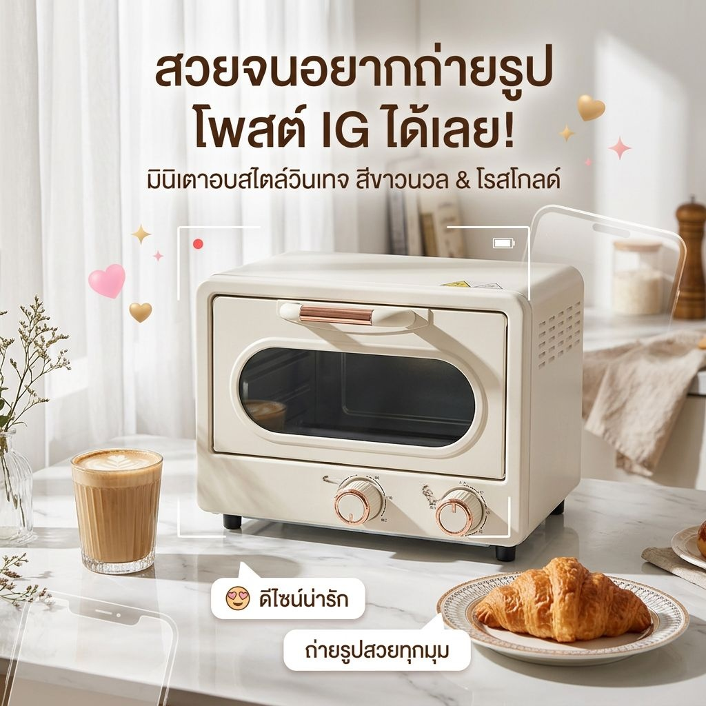 เตาอบอเนกประสงค์ขนาด 7 ลิตร ยี่ห้อคิทเช่นอาร์ต