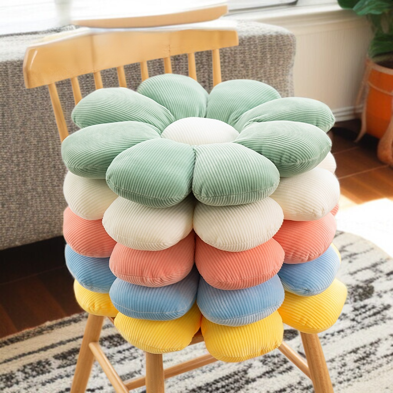 オフィス漫画クッション 花びらひまわりクッション おならクッション 窓用畳クッション