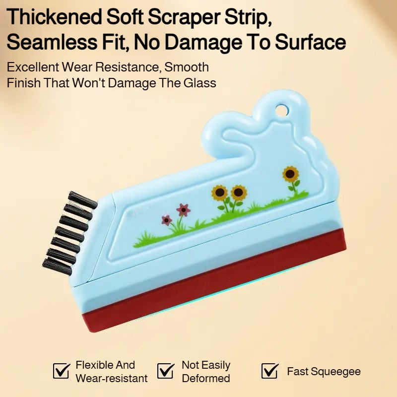 2-in-1 Bathroom Cleaning Squeegee