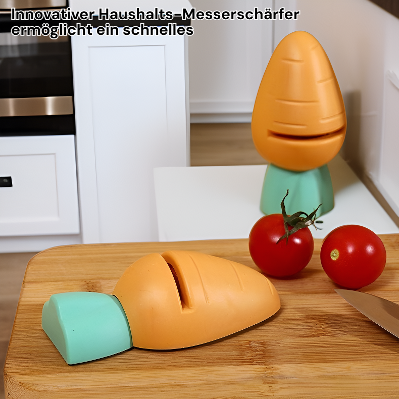 Neuer Haushalts-Messerschärfer, schnelles Schärfen für Küchenmesser und Scheren, Mini-Schärfgerät