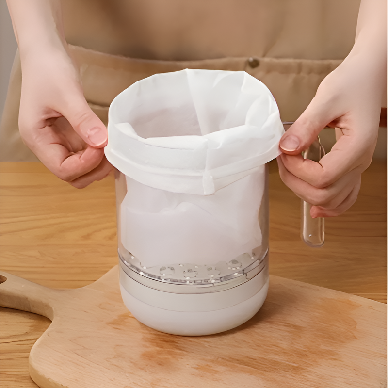自製希臘起司過濾器