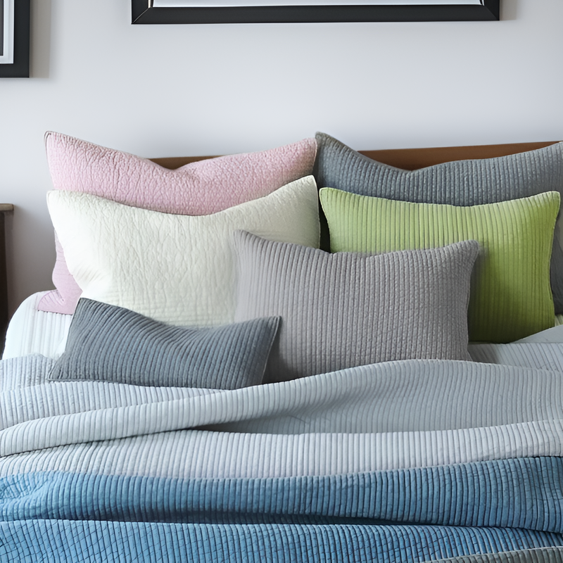 หมอนอิงทรงสี่เหลี่ยมพร้อมแกนสำหรับโซฟาและห้องนั่งเล่น ครอบคลุมหมอนอิงสำนักงาน