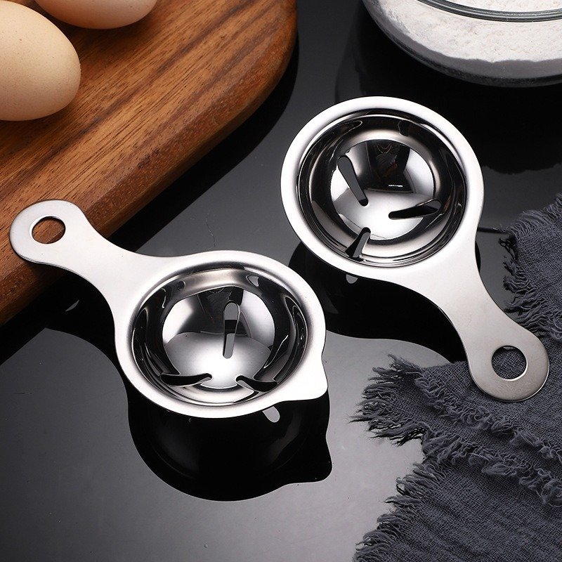 Séparateur de blanc d'œuf en acier inoxydable