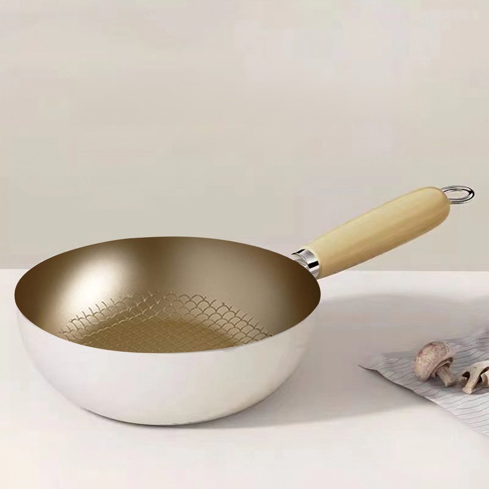 White Ceramic Nonstick Frying Pan