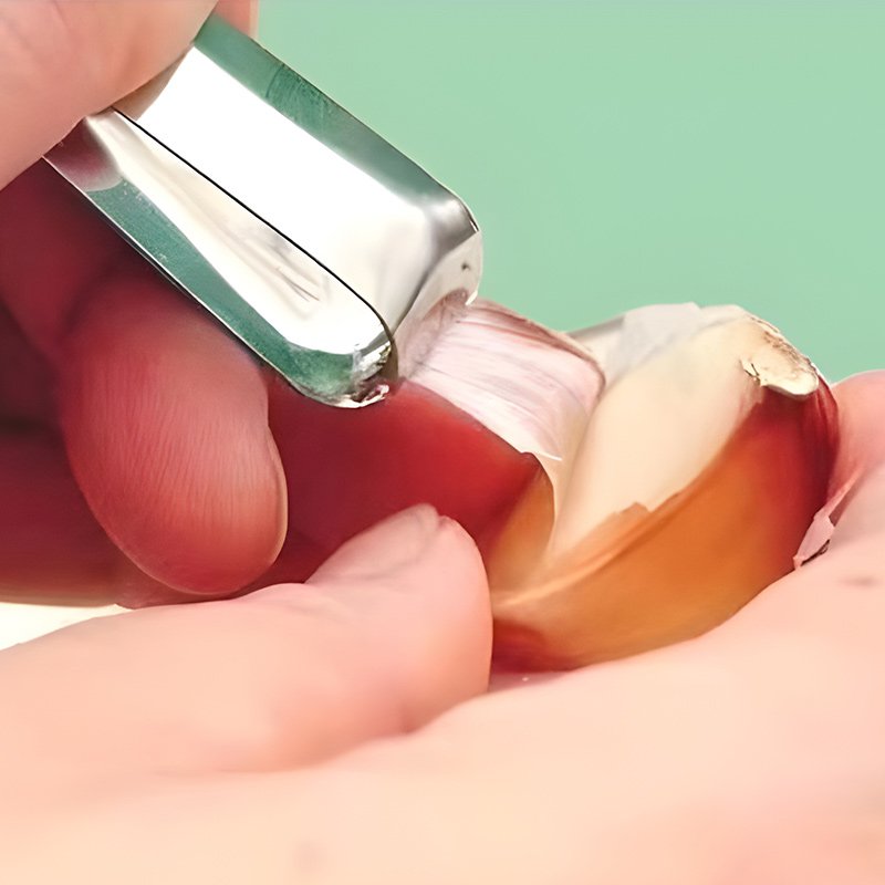 ステンレス多機能ガーリックピーラー