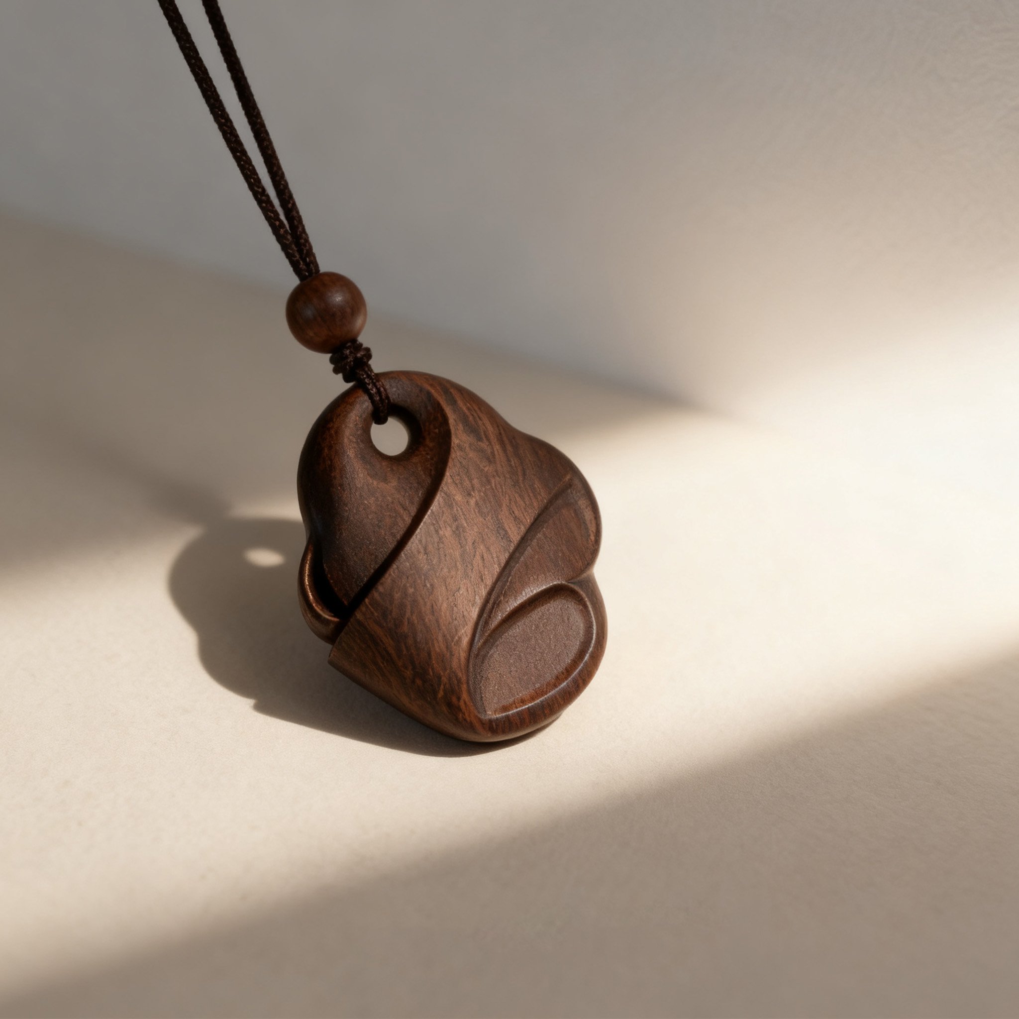 檀木車用吊り飾り（2個セット）