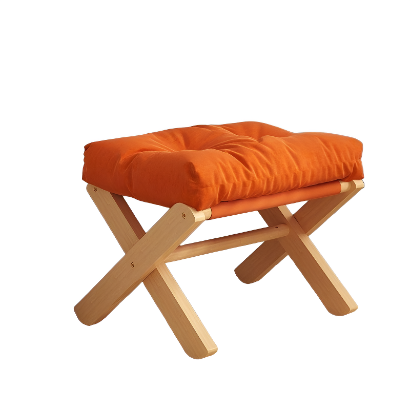 Shoe changing stool for home use at the entrance
