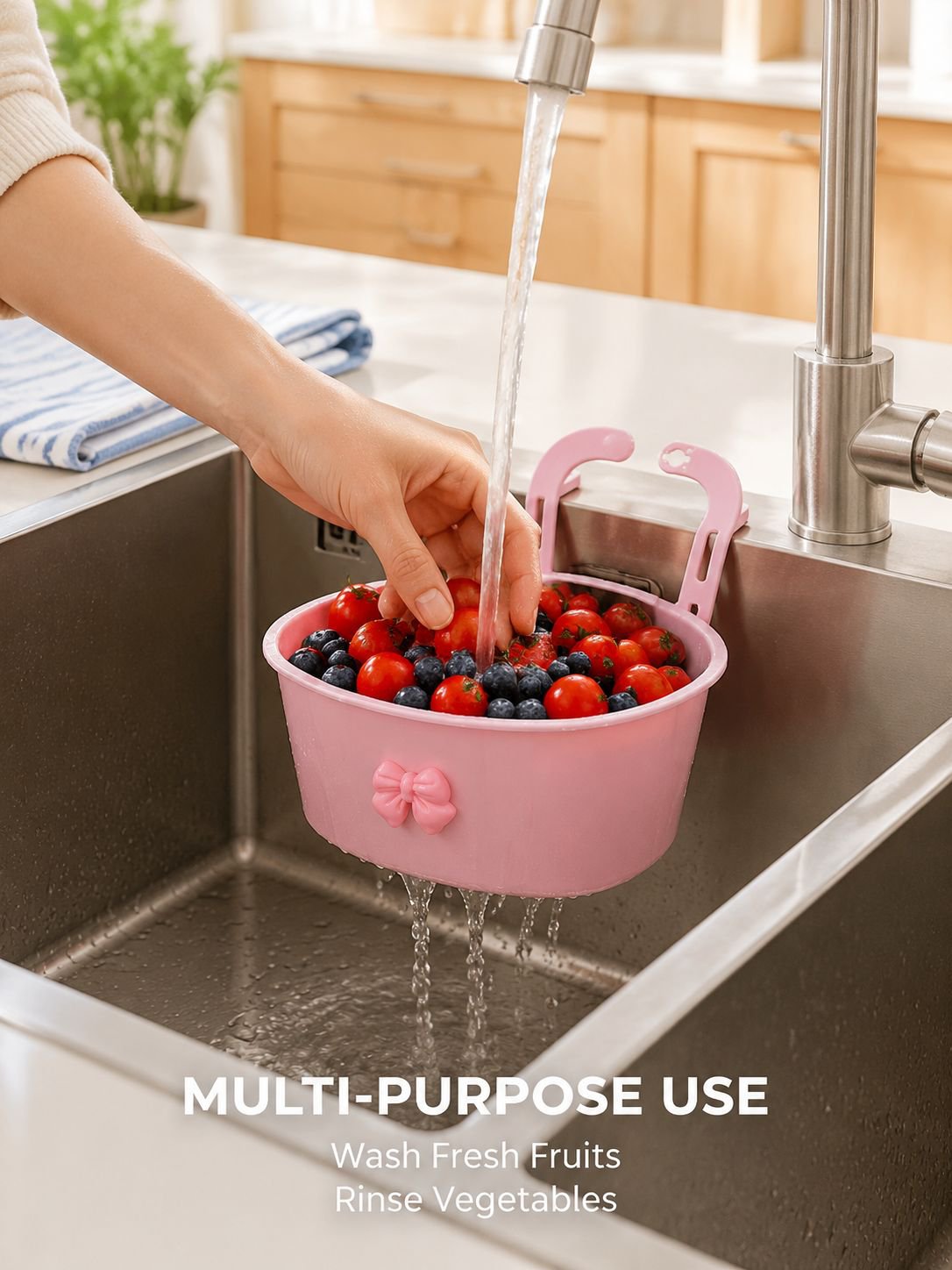 Water Sink Residue Filter Hanging Drain Basket