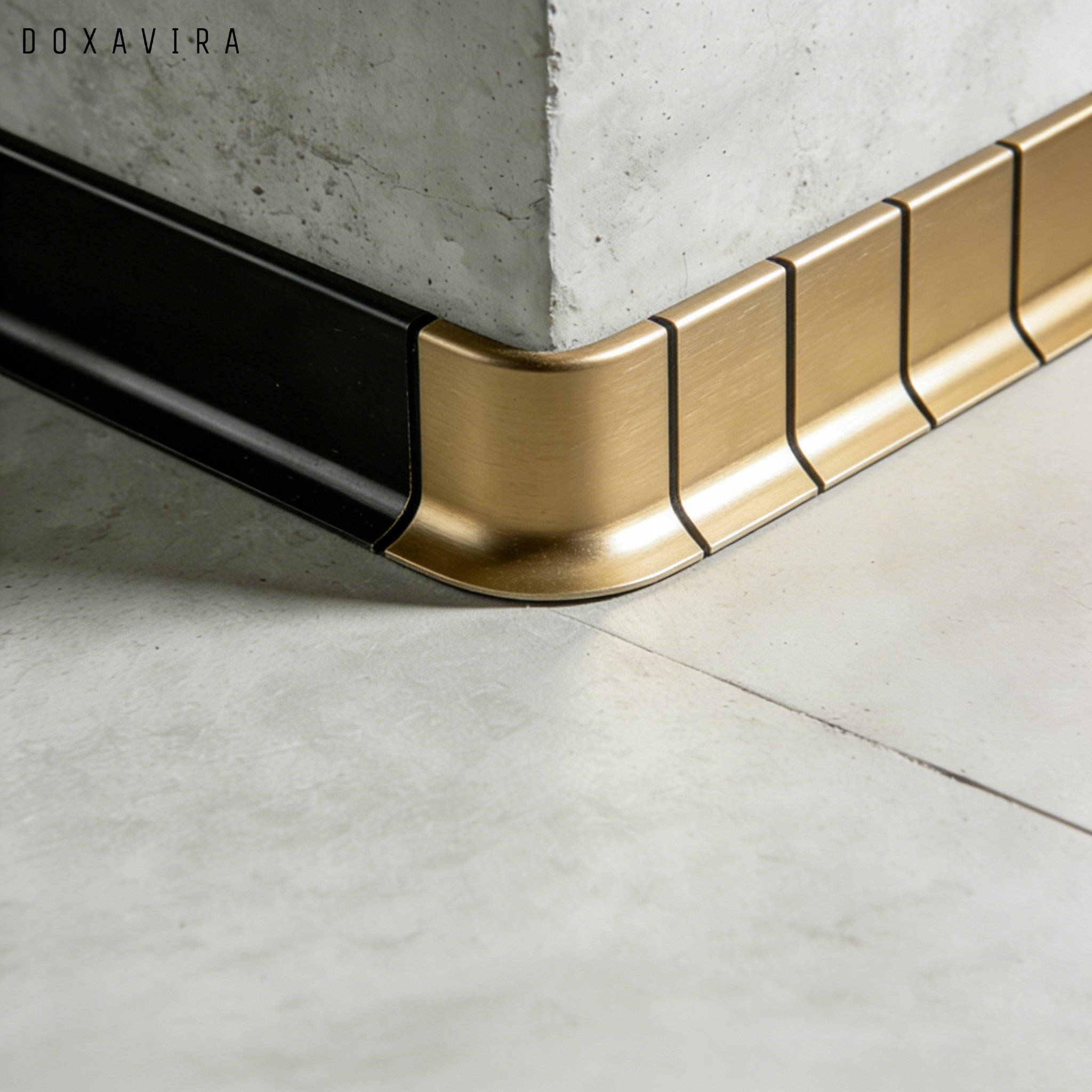 Hliníková soklová lišta