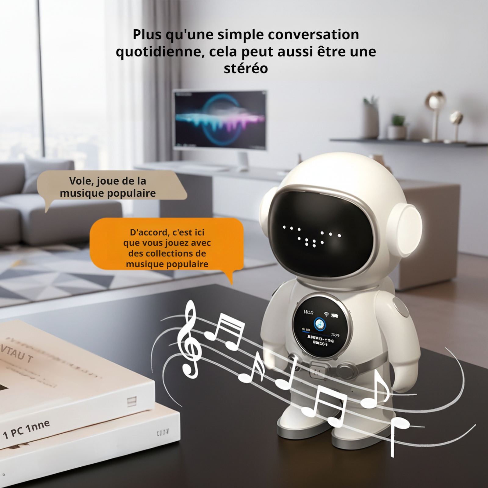 Robot AI DeepSeek Doubao, compagnon de chat, apprentissage, enceinte Bluetooth