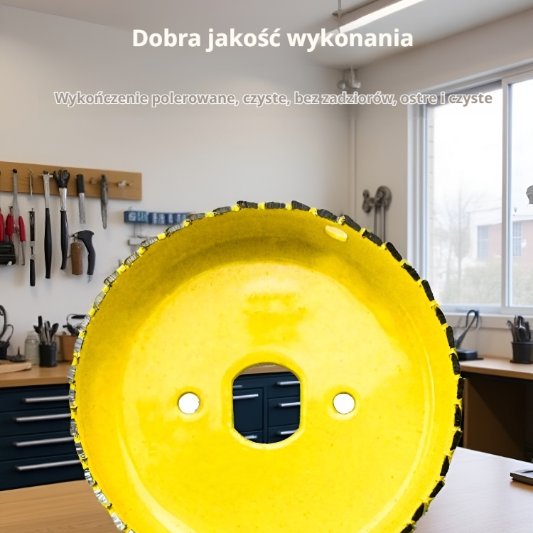 Wiertło do wykrawania i wiercenia otworów w płytach gipsowych